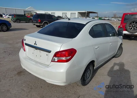 2020 Mitsubishi Mirage G4 Es из США, поврежденный, VIN ML32F3FJ5LHF00885